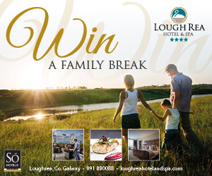 Win a fabulous holiday break to the four star Lough Rea Hotel & Spa