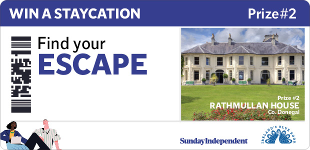 Find Your Escape and Win a Staycation at Rathmullan House