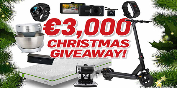 WIN GREAT PRIZES: €3,000 Christmas Giveaway from your favourite local paper!