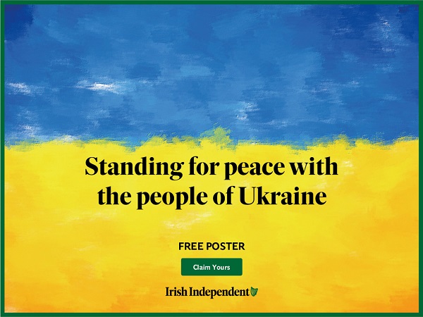 Claim your free Ukraine flag
