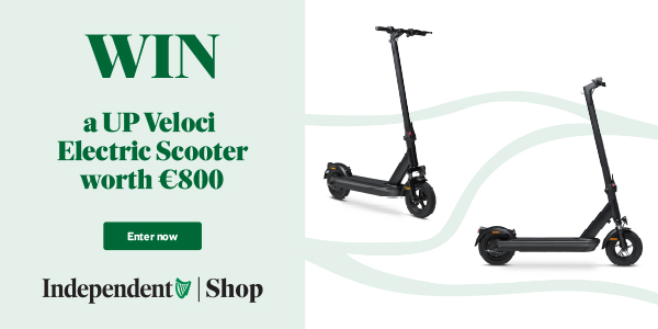 Win a UP Veloci Electric Scooter worth €800