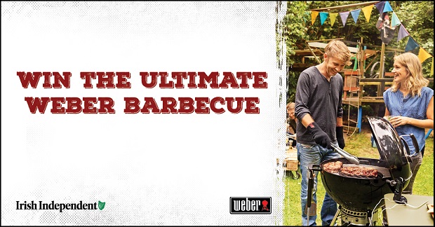 Win the ultimate Weber barbecue