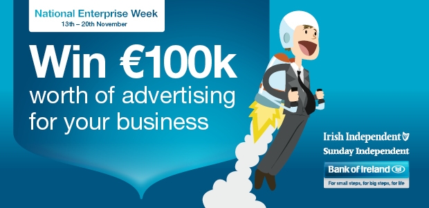 Win €100k worth of advertising for your business